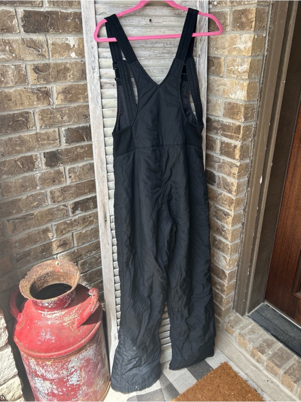 Vintage Helly Hansen Europa Snow Bibs Pants Overalls Black Women's 10. - Picture 4 of 4